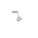 Casquillos Dobles de Aluminio para Cable de Acero Fiero 3/32" (2.5 mm) por Pieza