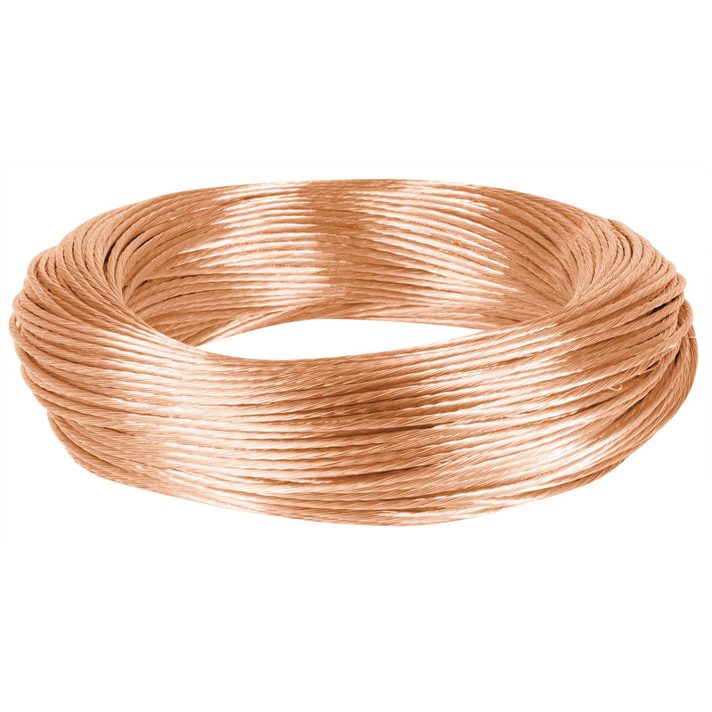 Cable Desnudo de Cobre Calibre 12 AWG Volteck Rollo 100 mts