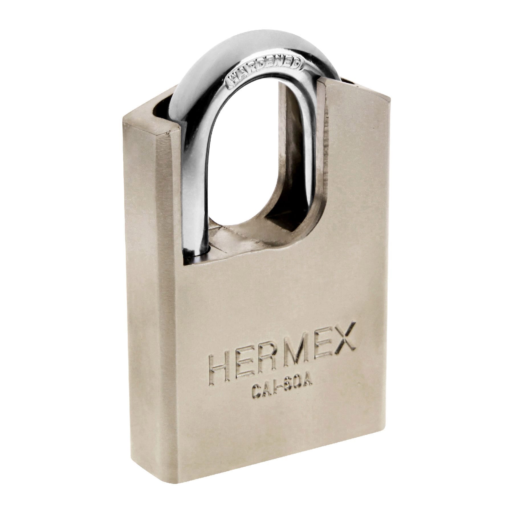 Candado de Acero 60  mm Maxima Seguridad Hermex Gancho Largo