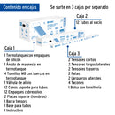 Calentador Solar de Agua de Alta Presion 12 Tubos 150 Litros Foset