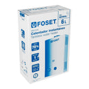 Calentador Instantaneo  6 Litros 1 Servicio Foset Gas Natural