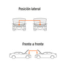 Cables pasa Corriente Calibre  8 AWG Largo 3 Metros Truper