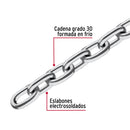 Cadena Pulida de 1/4" (6 mm) Fiero 1 Metro