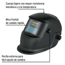Careta para Soldar Electronica Sombra 9 a 13 Pretul