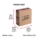 Cerradura de Barra Fija Llave Estandar Hermex Izquierda