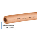 Tubo de Cobre Flexible 3/8" x  50 cms Copperflow