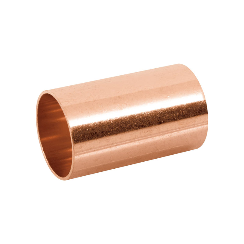 Cople Cobre Sin Ranura 1" (25 mm) Copperflow