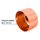 Tapon Capa Cobre 2" (50 mm) Foset