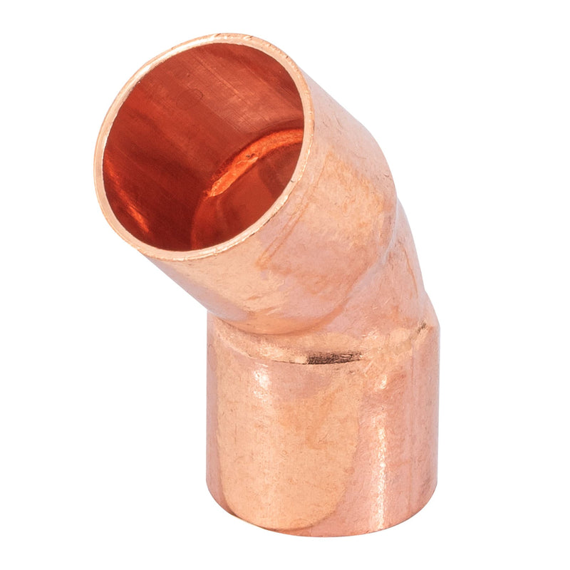 Codo Cobre 45° X  1/2" (13 mm) Foset