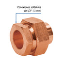 Tuerca Union Cobre Soldable  1/2" (13 mm) Foset