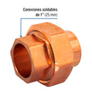 Tuerca Union Cobre Soldable 1" (25 mm) Foset