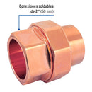 Tuerca Union Cobre Soldable 2" (50 mm) Foset
