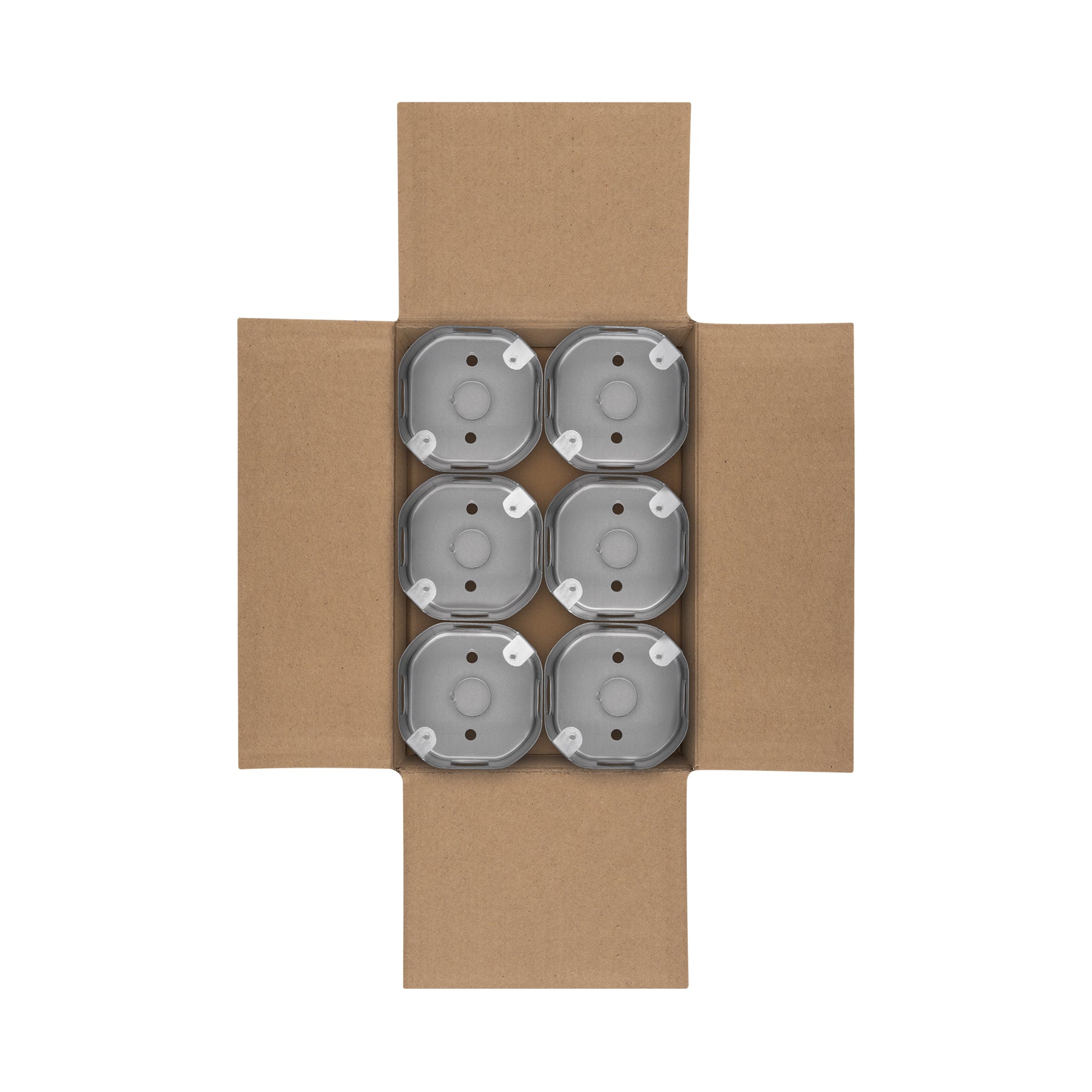 Caja Octagonal Galvanizada 3" x 3"