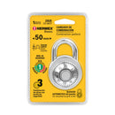 Candado de Combinacion de Disco 50 mm Hermex