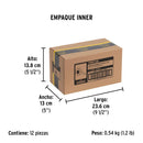 Cinta de Montaje 19 mm x 5 mts Doble Cara Blanca Pretul