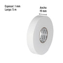 Cinta de Montaje 19 mm x 5 mts Doble Cara Blanca Pretul