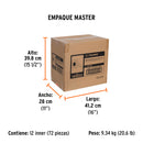 Cinta Reutilizable 30 mm x 3 mts Doble Cara Transparente Truper