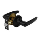 Cerradura Manija Cilindro de Laton Hermex para Recamara Negro