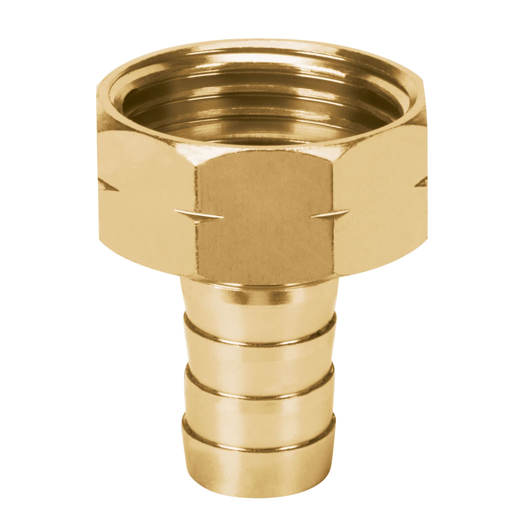 Conector para Manguera Hembra de Aluminio 1/2" Truper