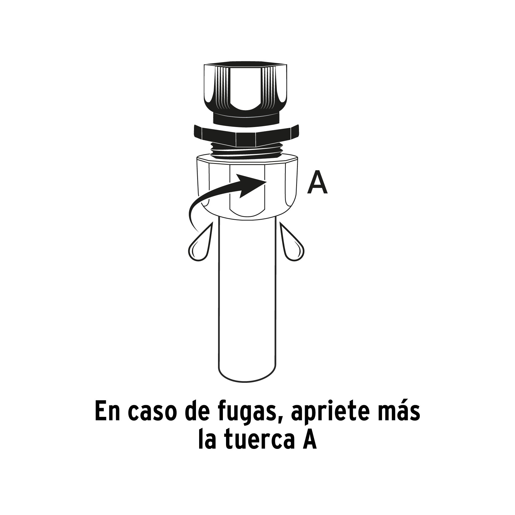 Conector para Manguera Hembra de ABS 1/2" Truper