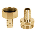 Conector para Manguera Macho y Hembra de Aluminio 1/2" Truper