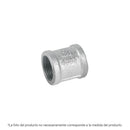 Cople Galvanizado  1/4" (6 mm) Foset