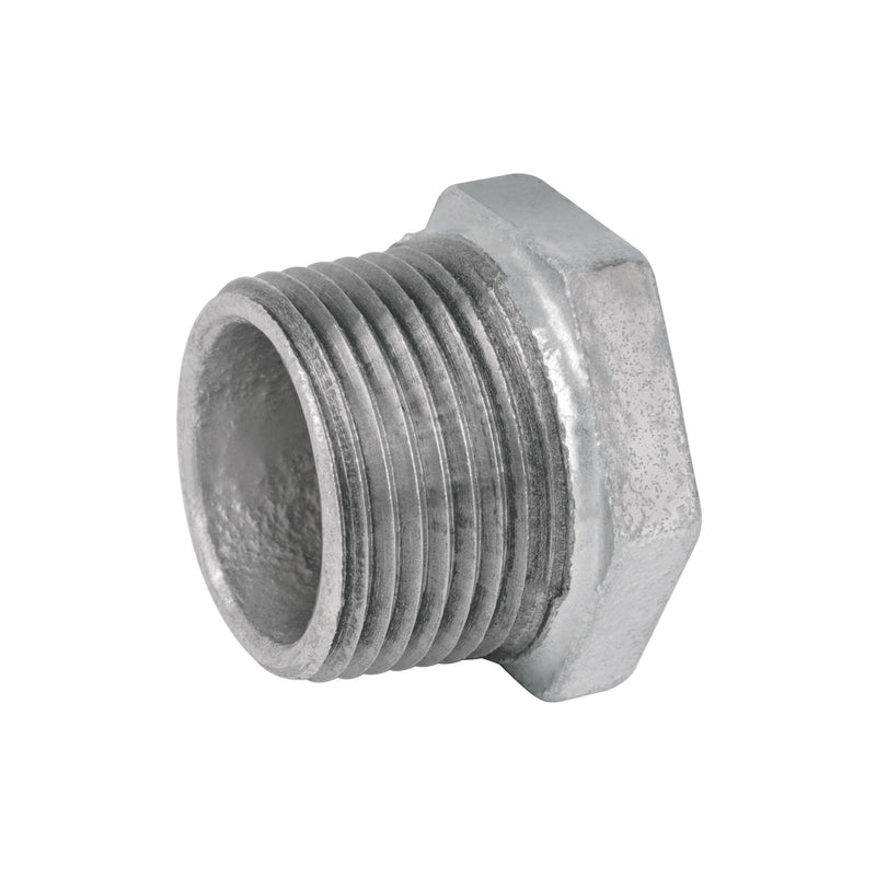 Reduccion Bushing Galvanizada 1" (25 mm) x 3/4" (19 mm) Galvaflow