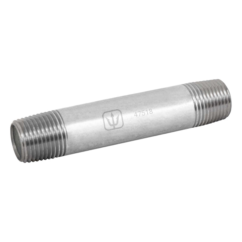 Niple Galvanizado 1/2" x  4" (13 mm x 10 cms) Galvaflow