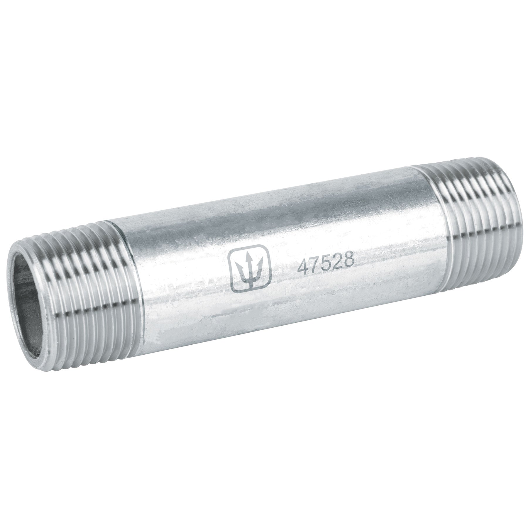 Niple Galvanizado 3/4" x  4" Galvaflow