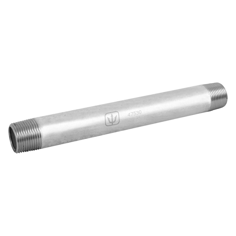 Niple Galvanizado 3/4" x  8" (19 mm x 20 cms) Galvaflow