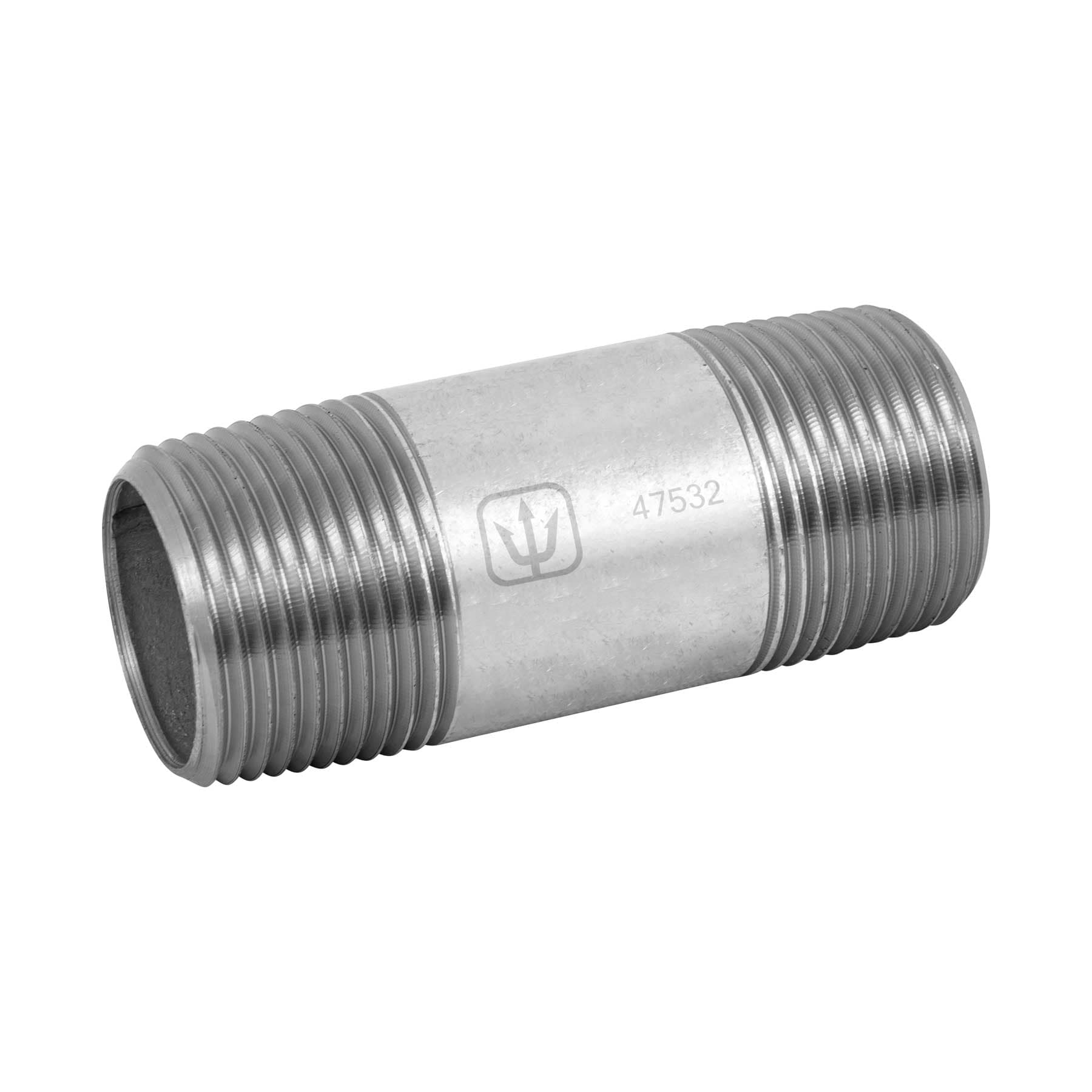Niple Galvanizado 1" x  3" (25 mm x 7 cms) Galvaflow