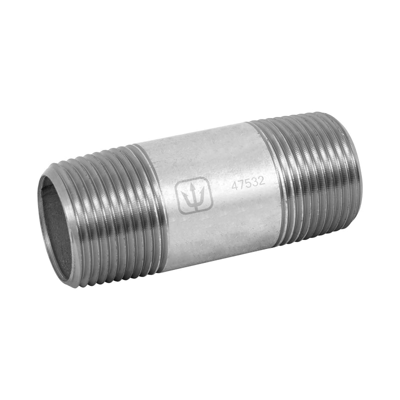 Niple Galvanizado 1" x  3" (25 mm x 7 cms) Galvaflow