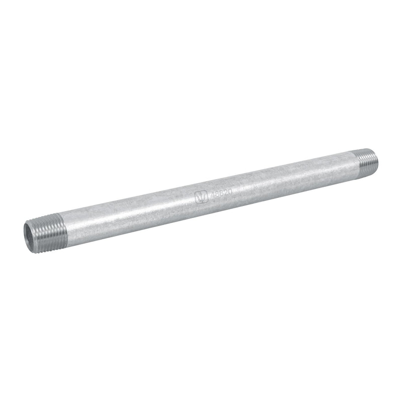 Niple Galvanizado 1/2" x 10" (13 mm x 25 cms) Galvaflow