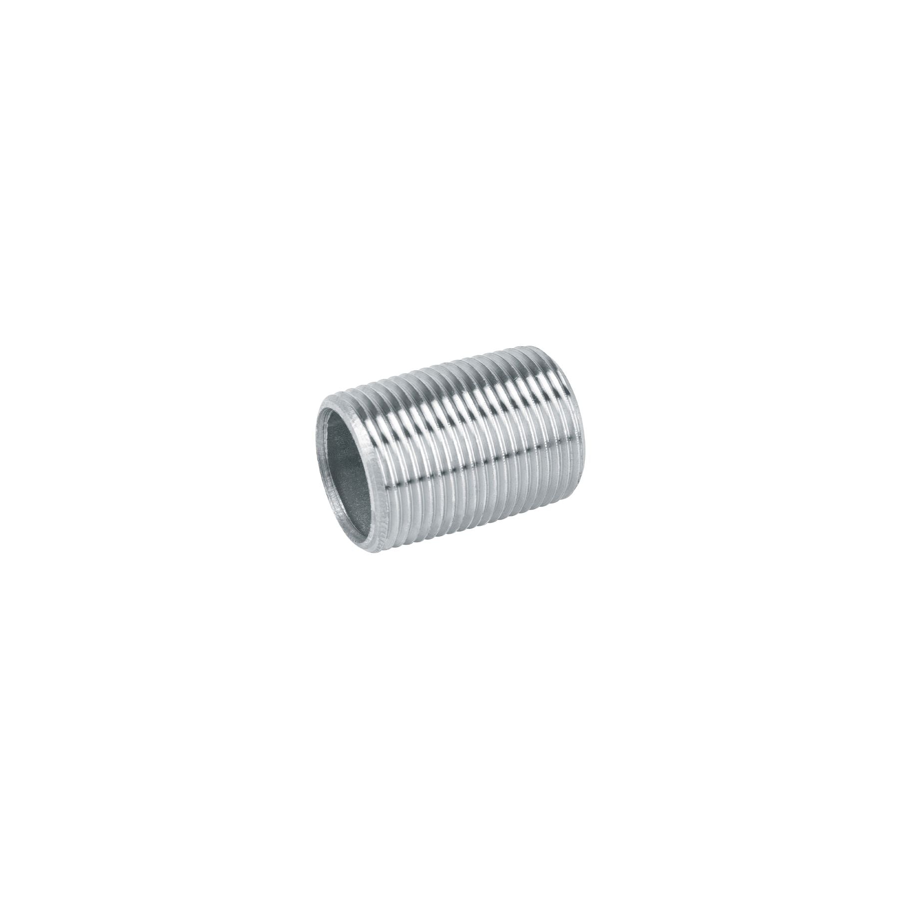 Niple Galvanizado  1/4" x Cuerda Corrida Foset
