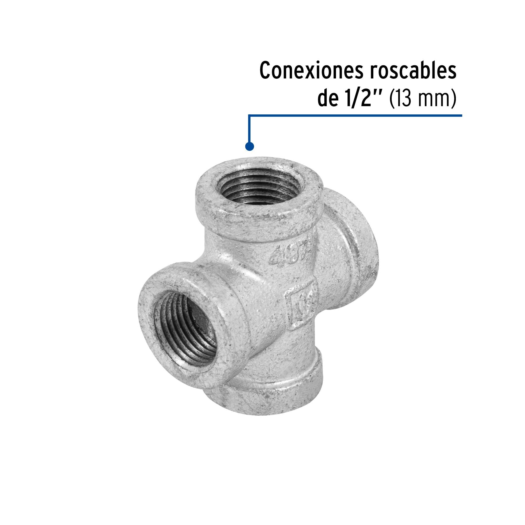 Cruz Galvanizada  1/2" FOSET