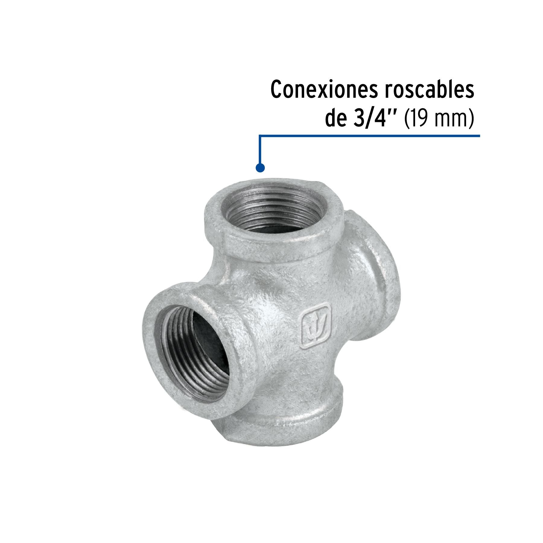 Cruz Galvanizada  3/4" FOSET