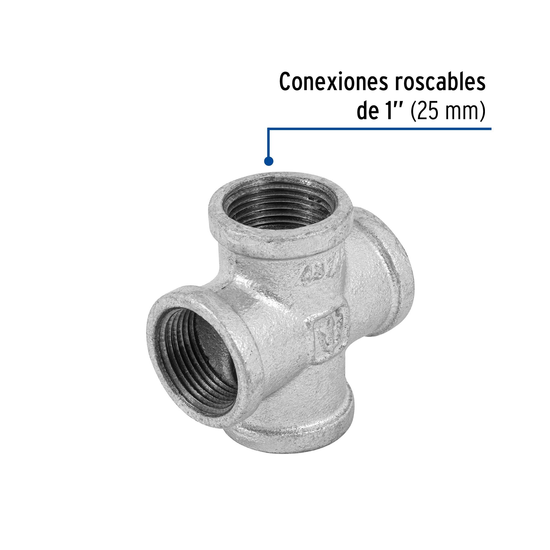 Cruz Galvanizada 1" FOSET