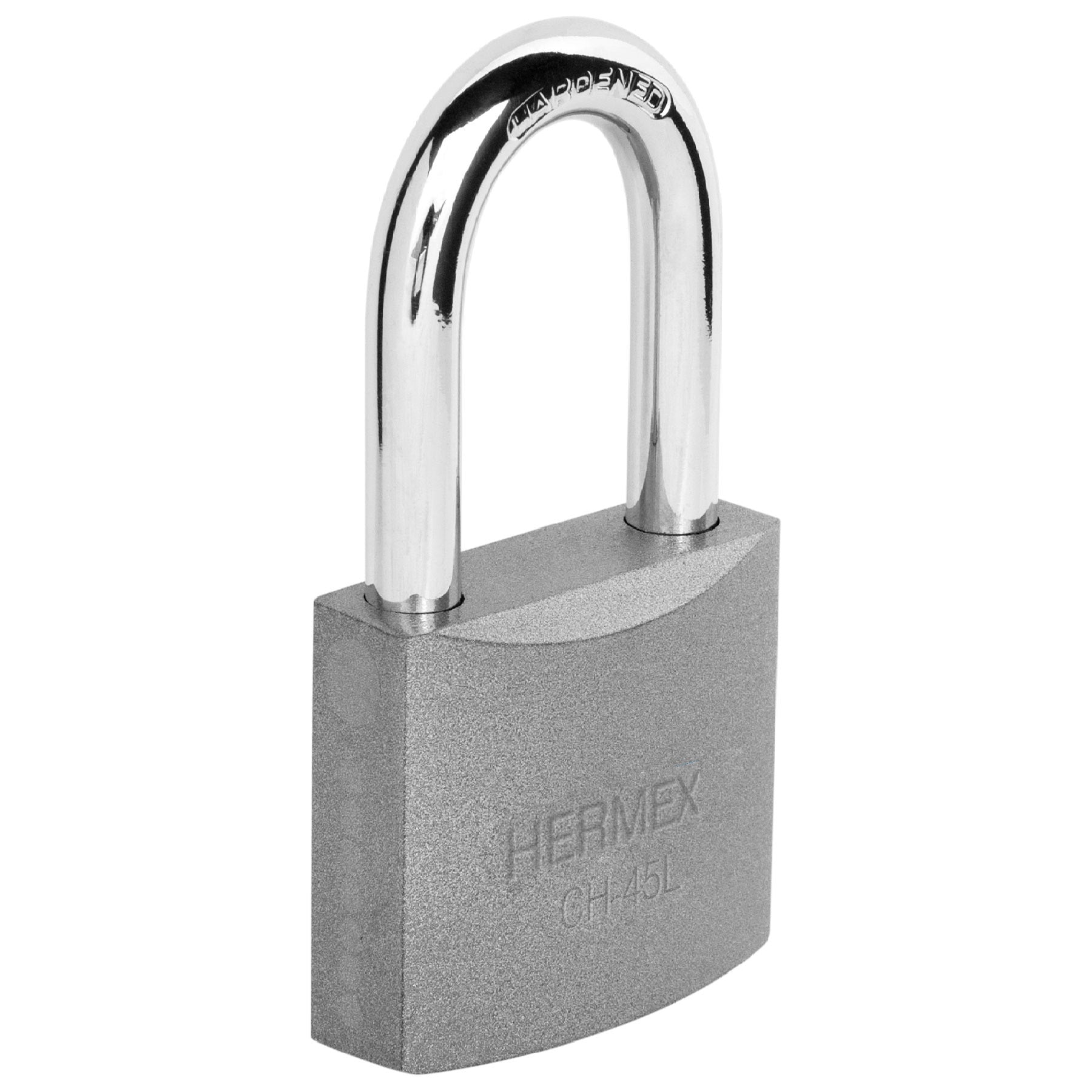 Candado de Hierro 45 mm Gancho Largo Blister Hermex