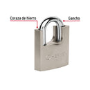 Candado de Hierro 70 mm con Coraza Llave Anti-Ganzua Hermex