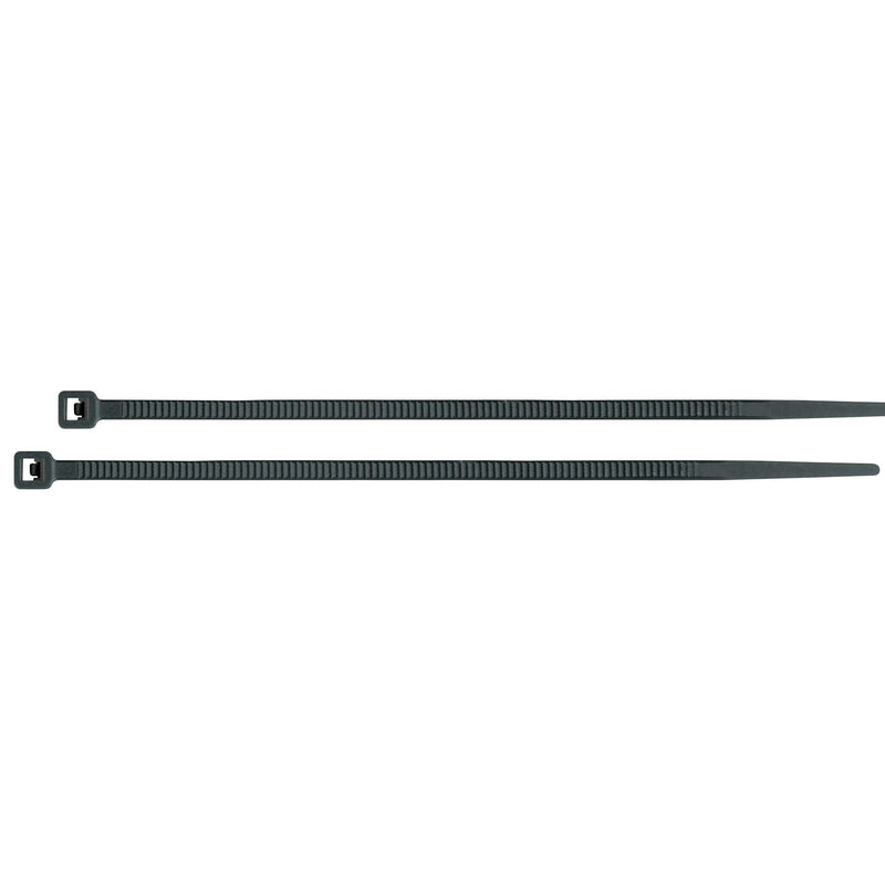 Cincho Plastico Negro Volteck 10 cm x  2.5 mm