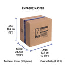 Cincho Plastico Negro 10 cm x 2.5 mm Bolsa 100 Piezas Volteck