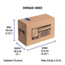 Cincho Plastico Transparente 10 cm x 2.5 mm Bolsa 100 Piezas Volteck