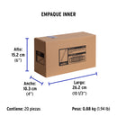 Cincho Plastico Transparente 15 cm x 2.5 mm por Pieza Volteck