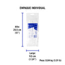 Cincho Plastico Transparente 15 cm x 2.5 mm por Pieza Volteck