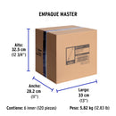 Cincho Plastico Transparente 15 cm x 2.5 mm Bolsa 100 Piezas Volteck