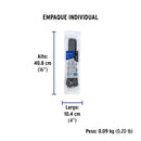 Cincho Plastico Negro 30 cm x 4.5 mm por Pieza Volteck