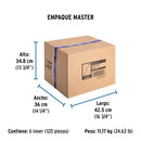 Cincho Plastico Transparente 30 cm x  4.5 mm Bolsa 50 Piezas Volteck