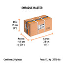 Clavos Clavadora Neumatica Calibre 18 Caja con 5,000 Truper  3/4" (20 mm)
