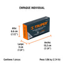 Clavos Clavadora Neumatica Calibre 18 Caja con 5,000 Truper 1" (25 mm)
