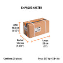 Clavos Clavadora Neumatica Calibre 18 Caja con 5,000 Truper 1" (25 mm)